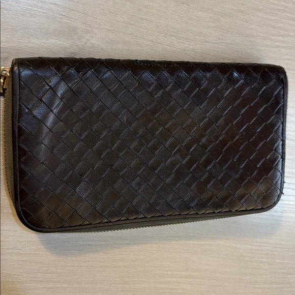 Bottega Veneta Brown Leather Wallet - Picture 5 of 16